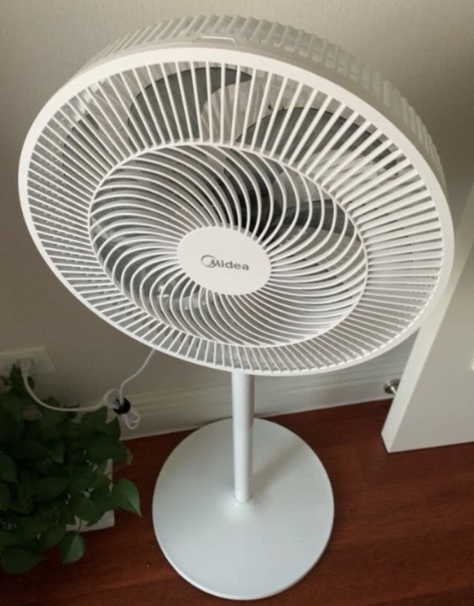 美的落地扇怎么样 美的大风量电风扇_什么值得买