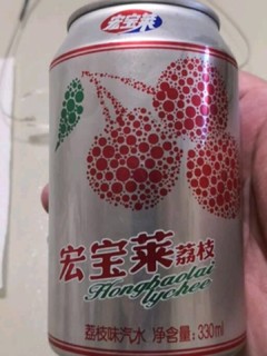 宏宝莱荔枝味碳酸饮料东北老汽水