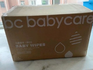 618入手了一箱babycare的湿巾