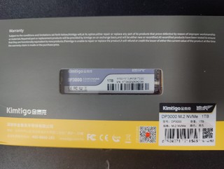 金泰克1TB SSD固态硬盘入手