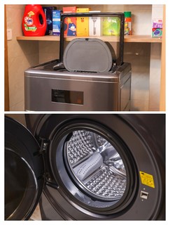 一个顶两个，复式分区洗衣机实用省空间