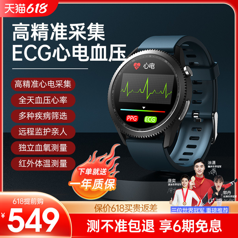 百元性价比首选！dido E10血压心电智能手表给你专业级的健康监测体验~