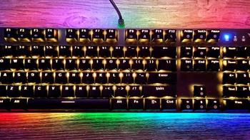 布丁评测 篇一百一十九：自主红外银轴，RGB幻彩双背光系统，更炫酷的游戏机械键盘！ 