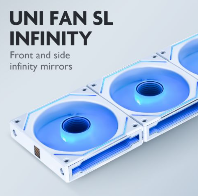 灯效更极致了：联力将发布新 UNI FAN SL INFINITY 系列模组风扇