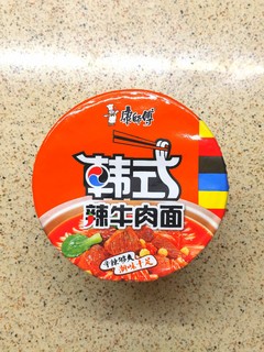 康师傅 韩式辣牛肉汤面 评测