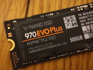 系统盘换上970EVOPLUS稳定多了