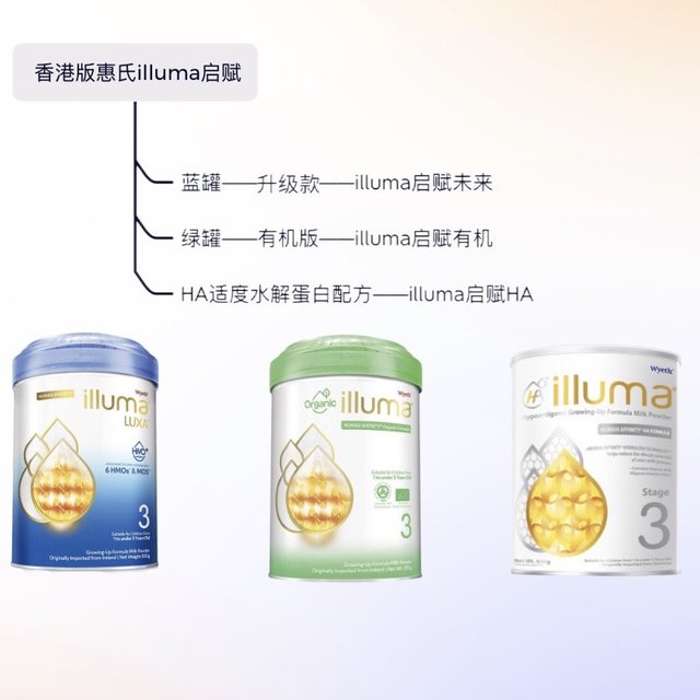 宝贝爱吃：买奶粉绕不开启赋，三款港版惠氏启赋怎么样？
