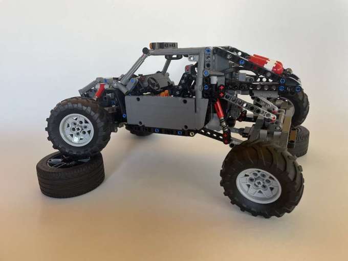 乐高积木42129奔驰卡车的另一种玩法