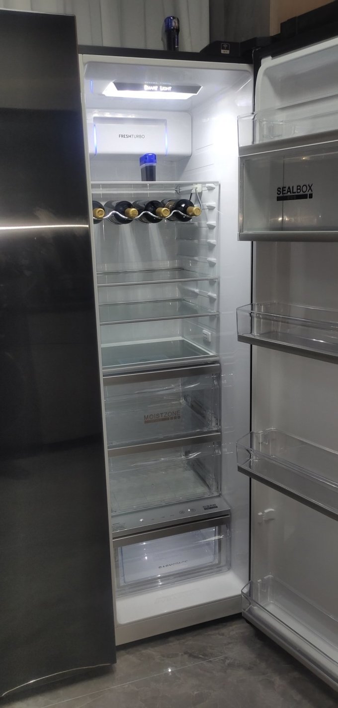 卡萨帝对开门冰箱