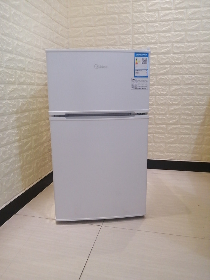 美的双门冰箱