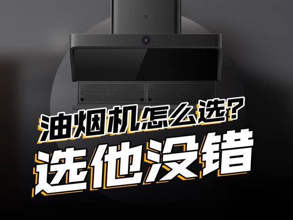 小米米家强推，新款智能变频吸油烟机