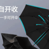 京东京造的伞怎么样？京东京造 全自动折叠雨伞 男女两用加固防风双人加大一键自动开启