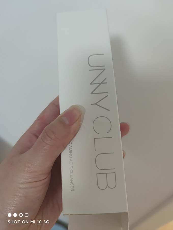 期待用起来的效果,哈哈天猫超市unny 悠宜 club洗面奶 120g20