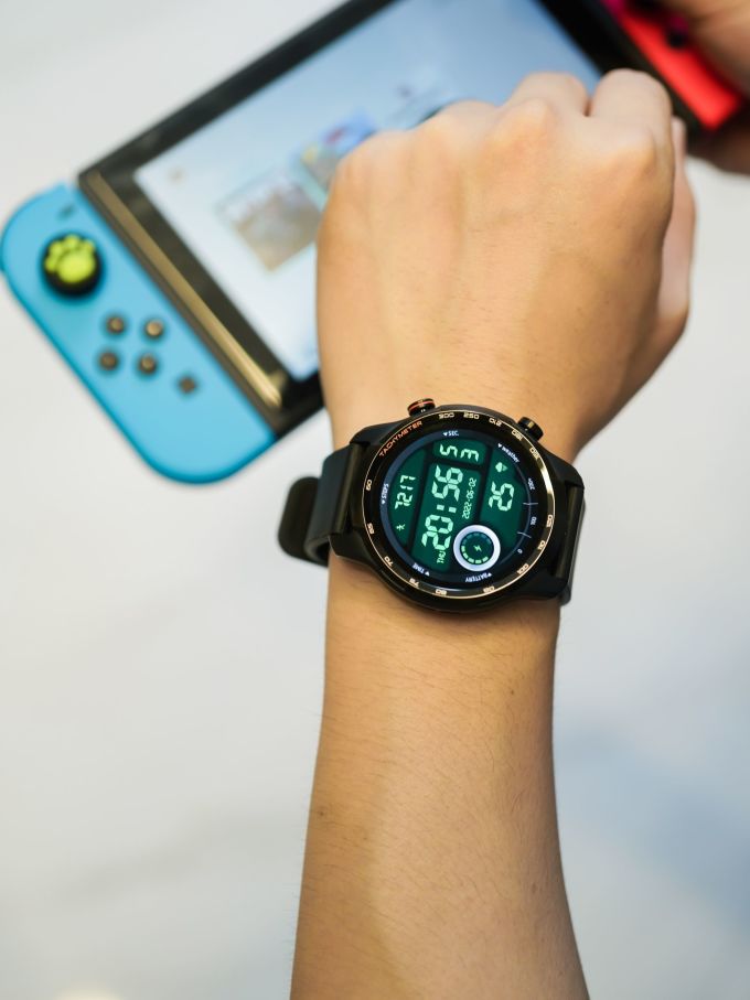 ticwatch智能手表75圆盘大屏