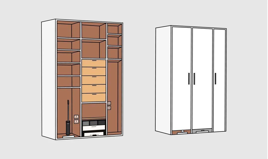 柜子别再这么打了，扫地机器人、洗地机全用不了！100%橱柜设计师都没想到这一点