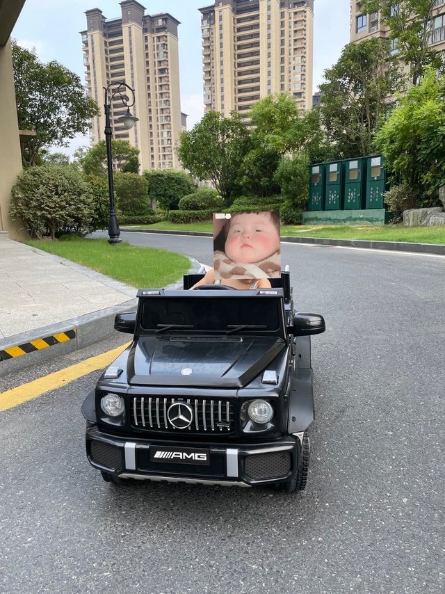 奔驰大G儿童电动车越野四轮
