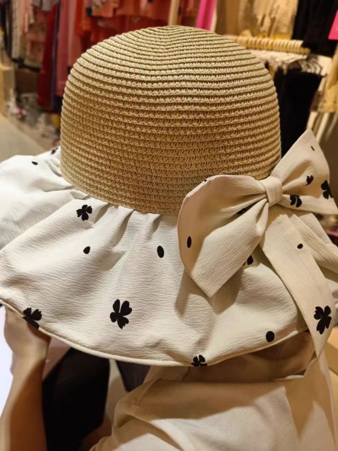 女生夏季防晒必备仙女帽