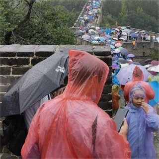 夏季露营必备的一次性雨衣