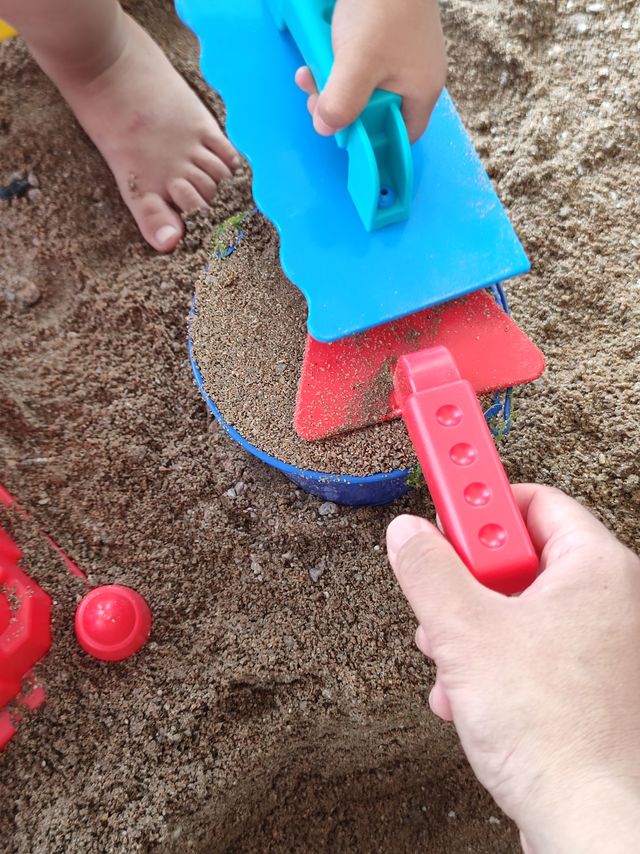 hape挖沙套装丝滑的感觉