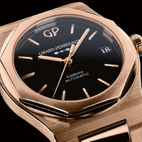 GP芝柏表Laureato桂冠系列再添新作：42毫米玫瑰金缟玛瑙腕表