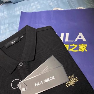 HLA/海澜之家polo衫男短袖t恤