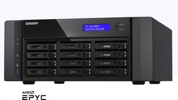 威联通发布 TS-h1290FX 塔式高端NAS，AMD霄龙处理器、双25G+双2.5G