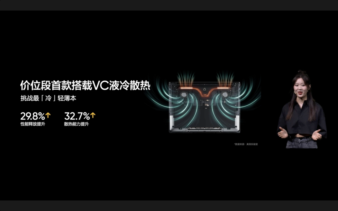 真我笔记本 Air 发布：11代酷睿i3加持、VC液冷散热