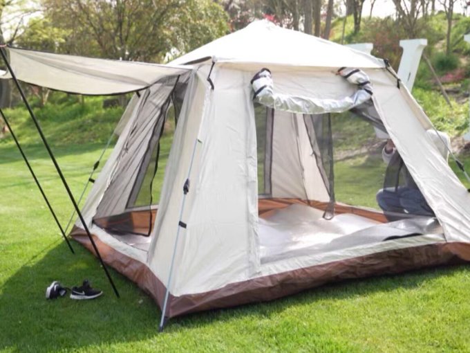 迪卡侬户外露营帐篷