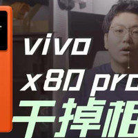 vivo x80 pro 和手机比拍照太没意思了