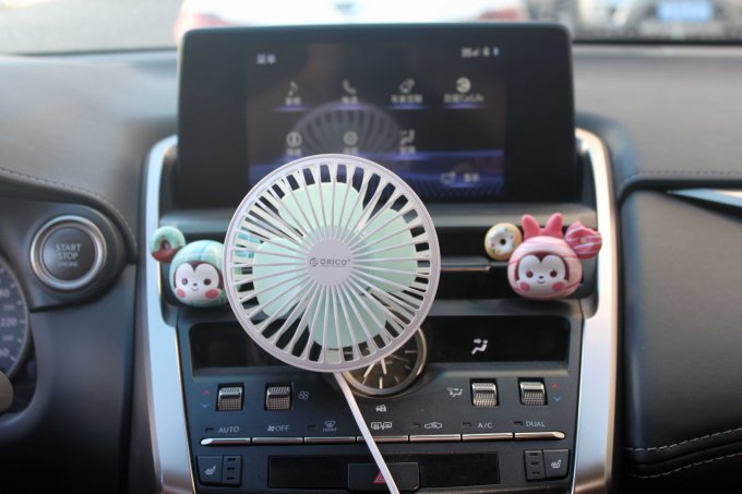 奥睿科电风扇怎么样 orico车载风扇:车内夏天的清凉神器_什么值得买