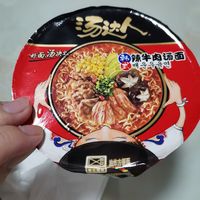 汤达人辣牛肉汤面