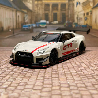 MiniGT 日产GTR GT3白色