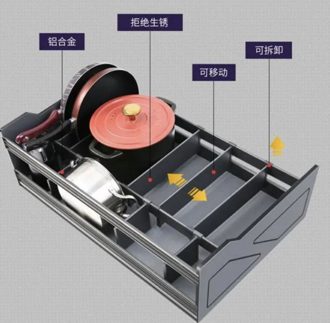 装完厨房拉篮，我老后悔了......