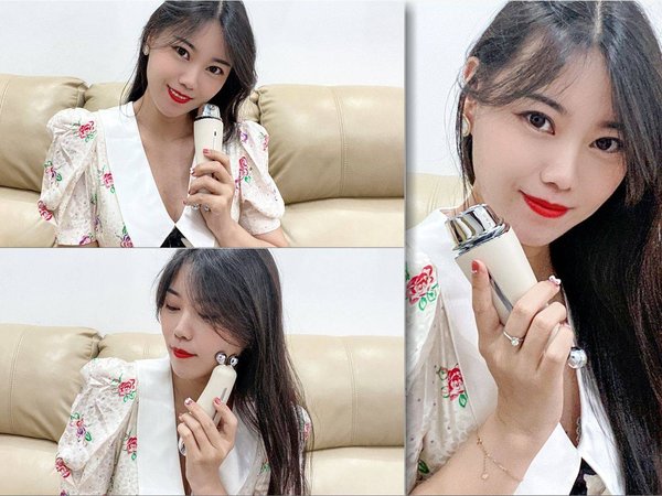 巧本双头美容仪瘦脸、抗衰全实现，不错哦