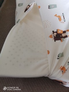 小朋友看上了这个可爱的乳胶枕，小猴子图案