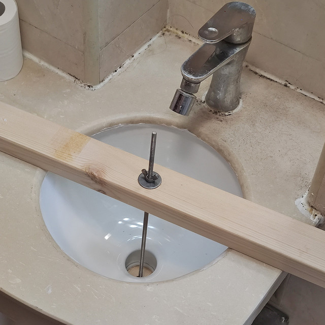 DIY还是DIFM？工费够买工具：台下盆脱胶后修复小记