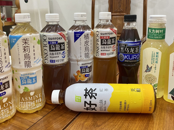 试喝测评10款茶饮料：三得利PK东方树叶