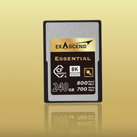至誉Exascend发布CFexpress Type A 240GB容量储存卡