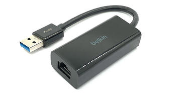 Belkin贝尔金 USB3.0千兆有线以太网卡拆解报告 Gigabit Ethernet Adapter B2B048小螃蟹RTL8153 不发烫的骚操作