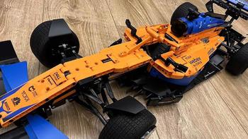 积木们 篇二十九：贴纸多到像做静模，乐高42141，McLaren 迈凯伦方程式赛车