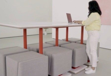 世界首个「响应式座椅」，落座变形+自动升降+随意滑动，还能变沙发？！