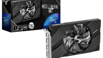 第二款！华擎发布 Arc A380“锐炫”ITX 挑战者非公版显卡