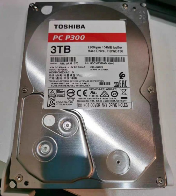 东芝机械硬盘