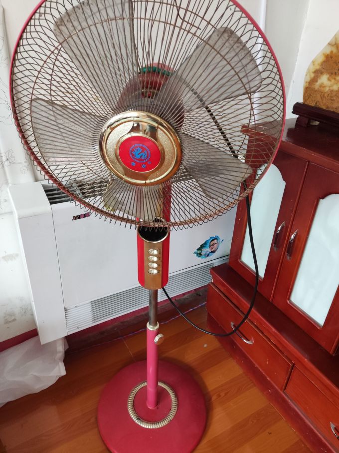 买回家12年的金龙电风扇,依然好用
