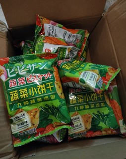 比比赞蔬菜饼干-解馋小零食