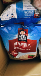 健康的纤维食品桂格燕麦片