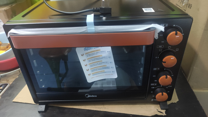 美的家用电烤箱t3-l326b开箱