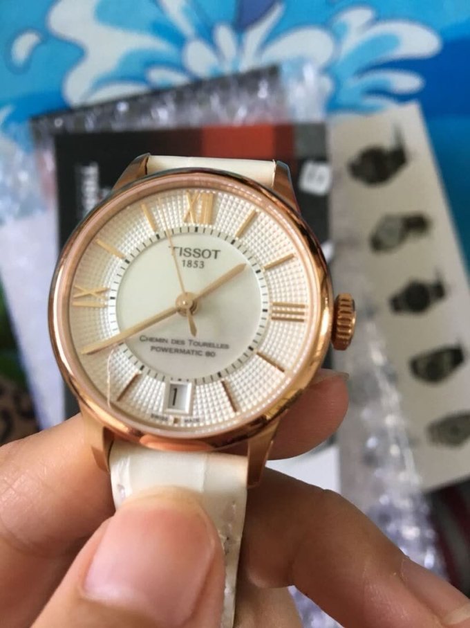 天梭女款机械表