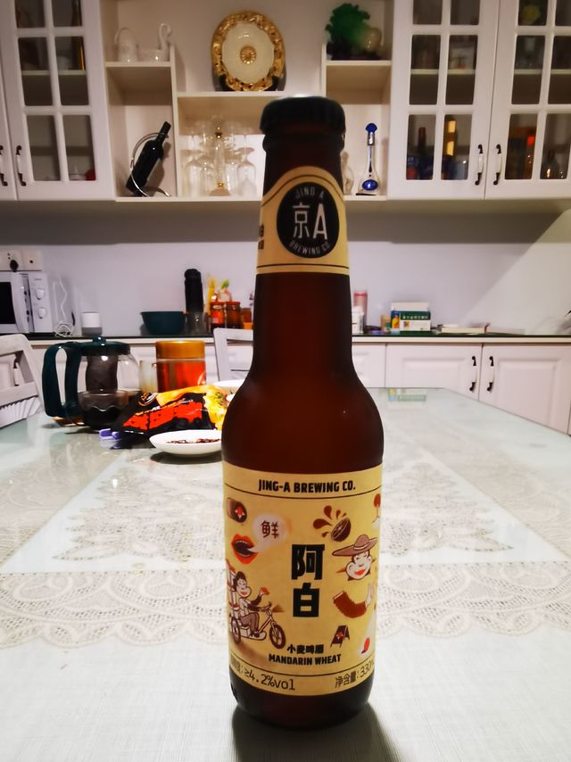 京A 阿白 小麦啤酒