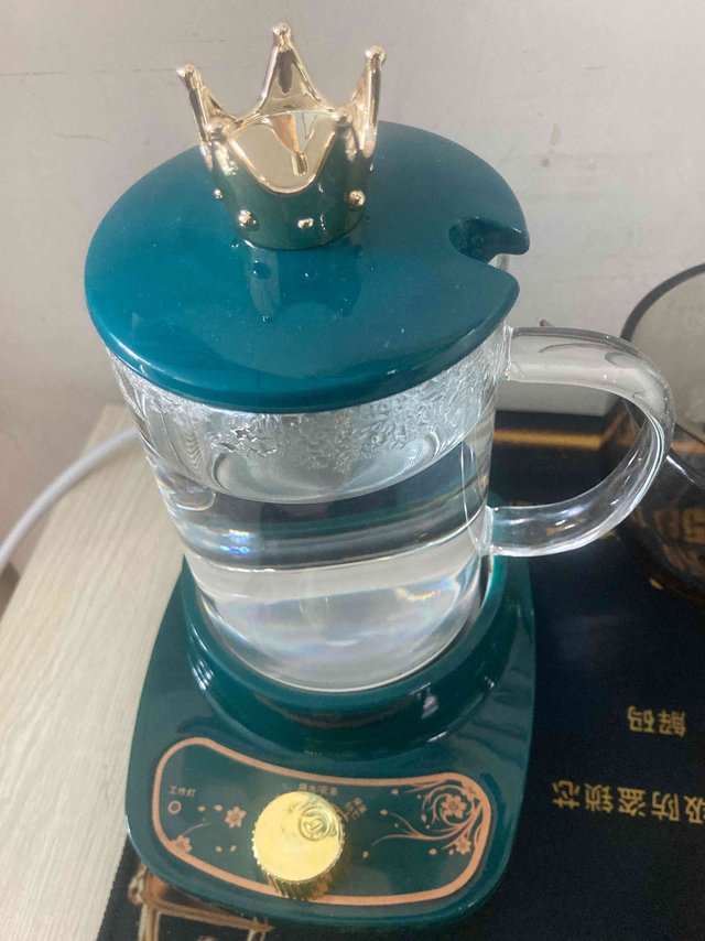 跟风买的养生壶，当初一眼相中，现在看好土